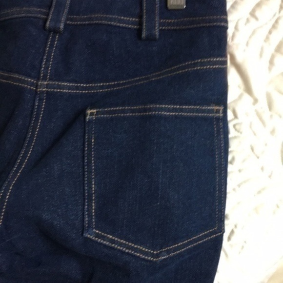 Christian DIOR lambskin jeans leather DIOR print detail US 2 FR 34 Made in Italy - Picture 13 of 15